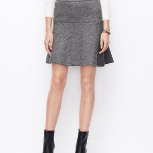 ANN TAYLOR Casual Wool Flounced Skirt